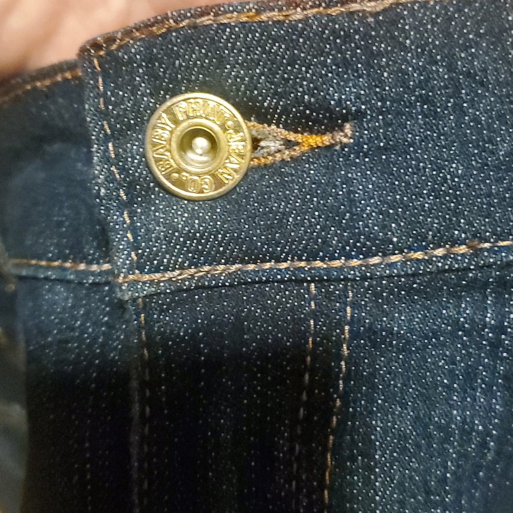 Baby Phat Dark Blue Denim y2k Jeans with :cats Meow !: Back Pockets - Picture 8 of 15